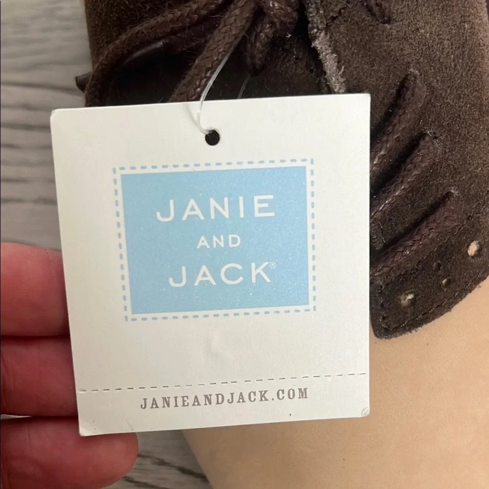 Janie and Jack Two-Tone Oxford Shoes - Picture 4 of 7